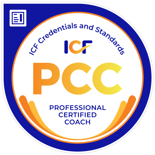 International Coaching Federation Professional Certified Coach Badge - ICF PCC